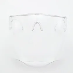 Enhanced Protective Transparent Face Shield Glasses with Anti - Splash and Anti - Fog Features (Tt - 1)