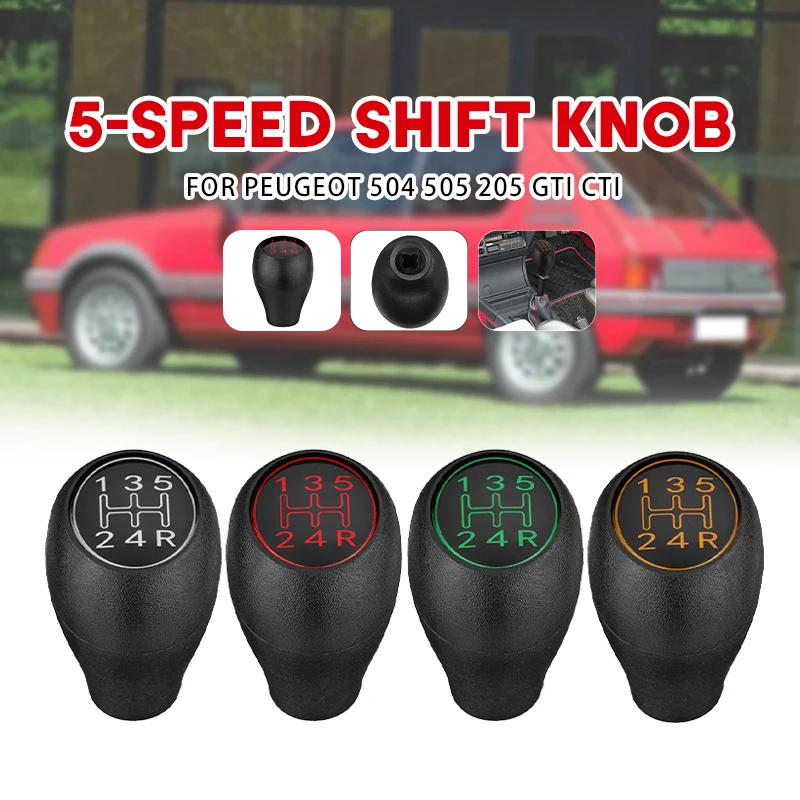 Gti Cti Pomello Del Cambio Manuale 5 Leva Di Velocità Maniglia Del Cambio Accessori Per Auto In Plastica Peugeot Per 504 505 309 205 Gti Cti