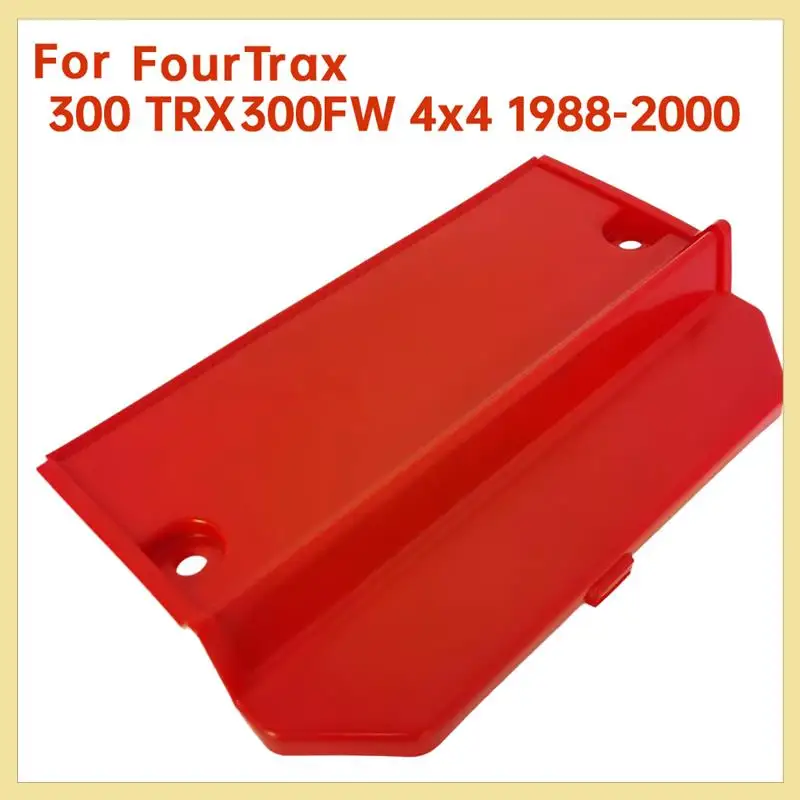 혼다 Fourtrax 300 TRX300FW 4X4 1988-2000 용 고품질 오토바이 배터리 박스 커버 ABS 플라스틱 빨간색 배터리 박스 쉘 Cpas