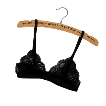 Women's Thin Bra Without Chest Pad Fashion Sexy Lace Lingerie Cutout Back Buckle Tube Top Women's Underwear Summer Clothes 1