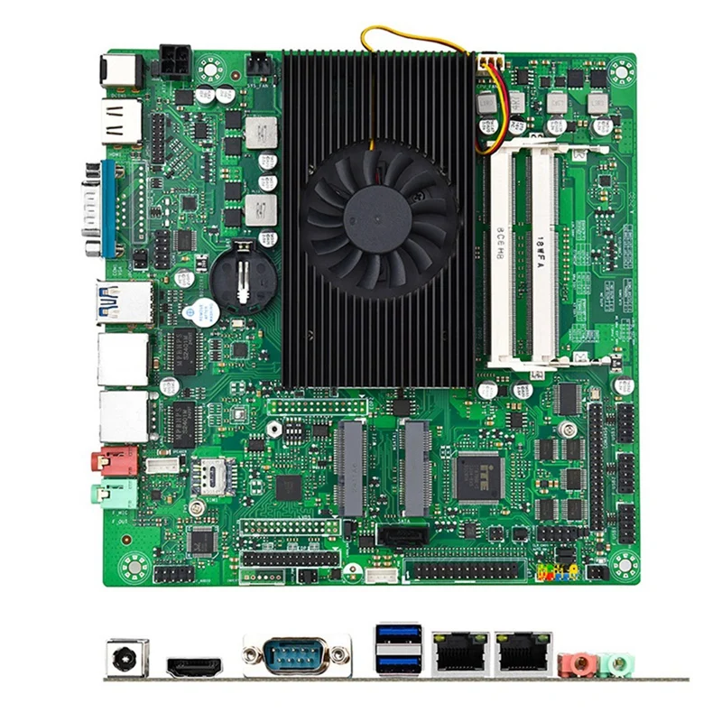 ITX-4568A01-5200U Motherboard Industrial Mini ITX 2*DDR4 RTL8111H Gigabit Network Card Onboard CPU Fan