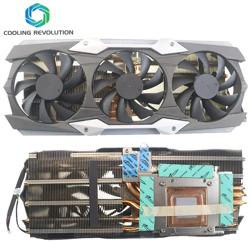 Novo ventilador do dissipador de calor para