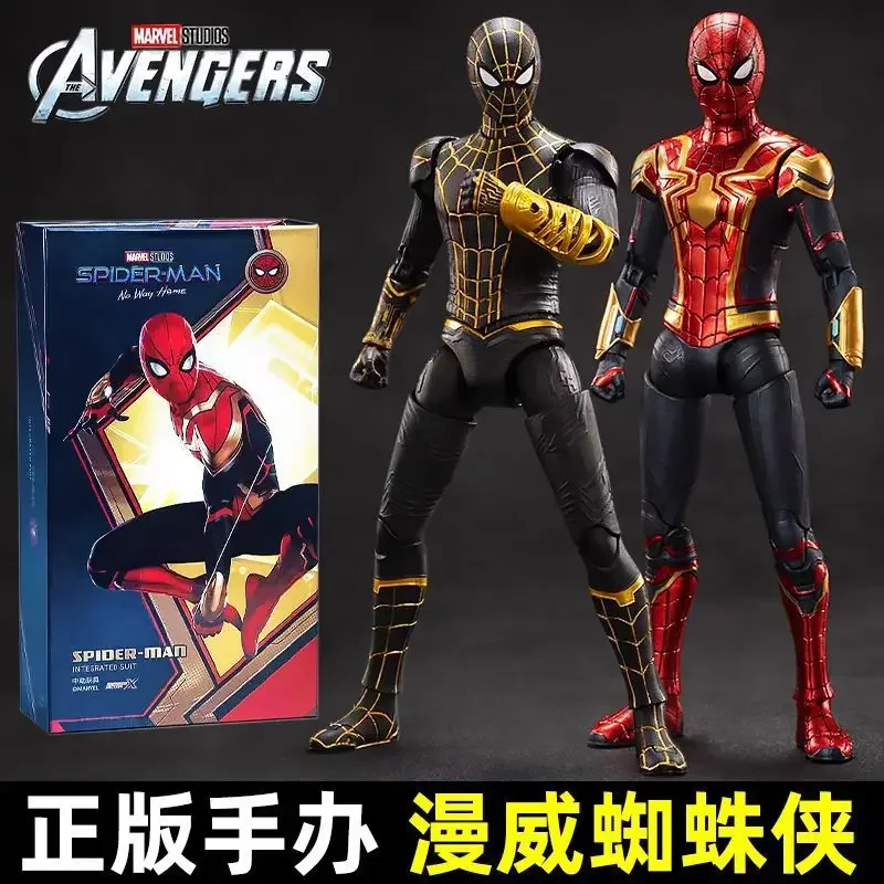 

Marvel The Avengers Spider Man 3 Iron Man Toy Figure Action Figures Collection Robot Model Decorative Ornaments Children Gift