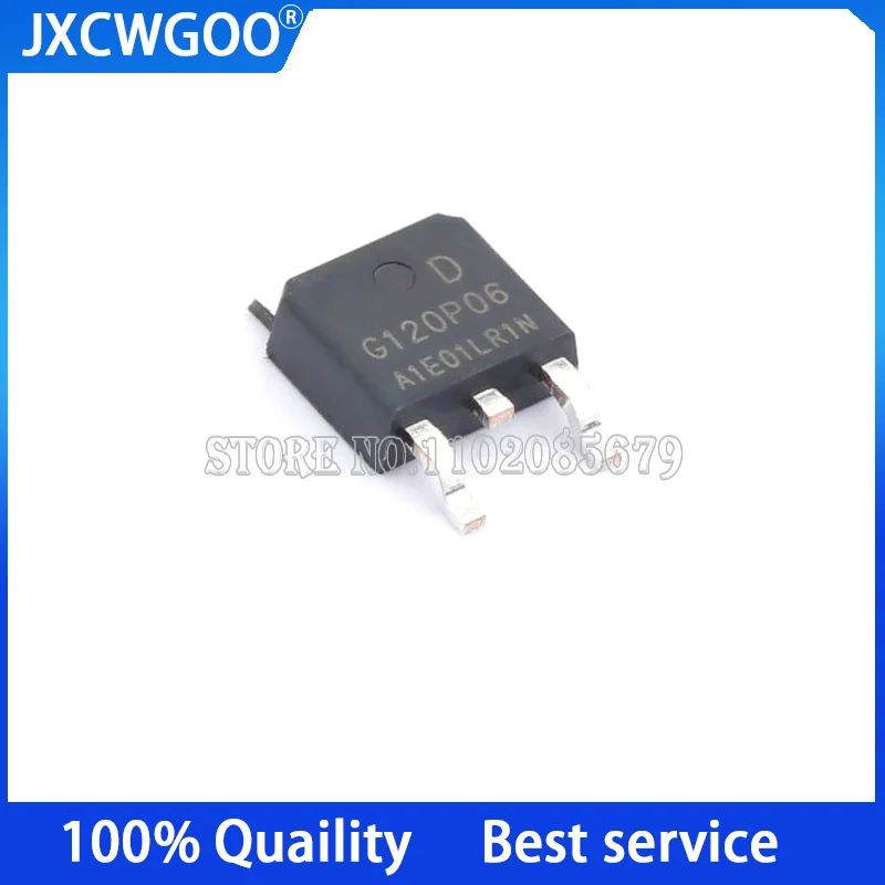 10PCS HYG120P06LR1D markingG120P06 TO 252 P channel 60V 55A field