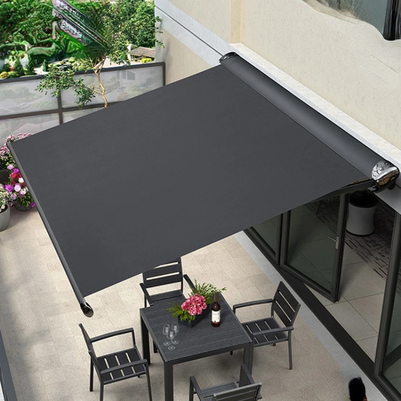 Sunshade telescopic canopy electric balcony household canopy yard