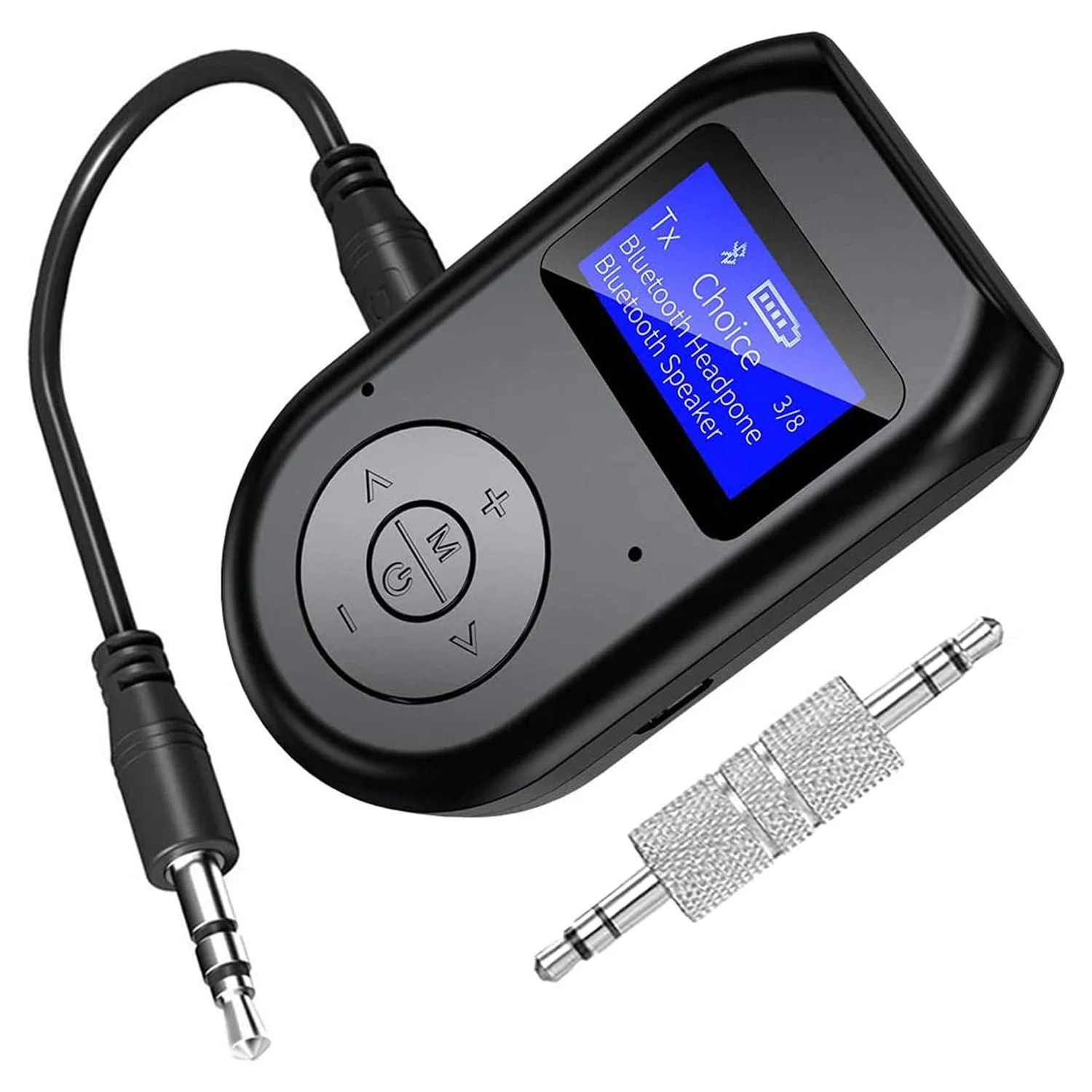 

Приемник-передатчик Bluetooth 4-в-1, беспроводной аудиоадаптер с низкой задержкой Bluetooth 5,0 для автомобильной/домашней стереосистемы