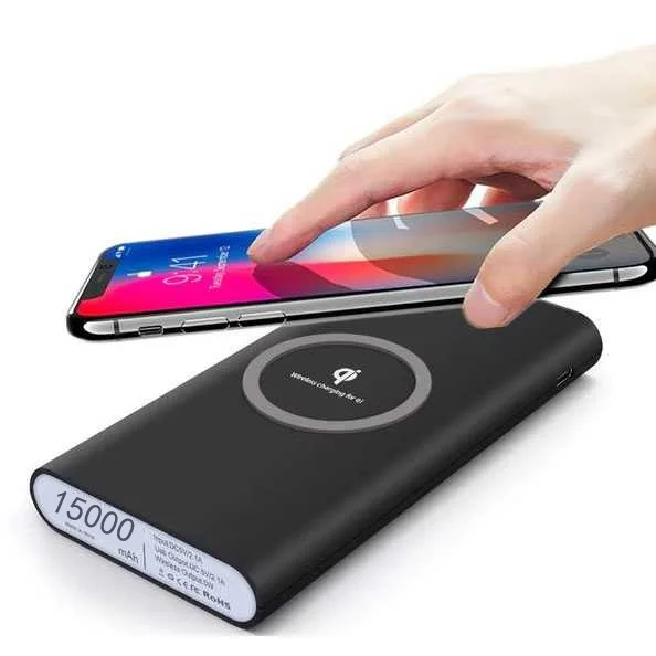 Portable Super Ultra huge Capacity Power Bank Wireless Charger Fast