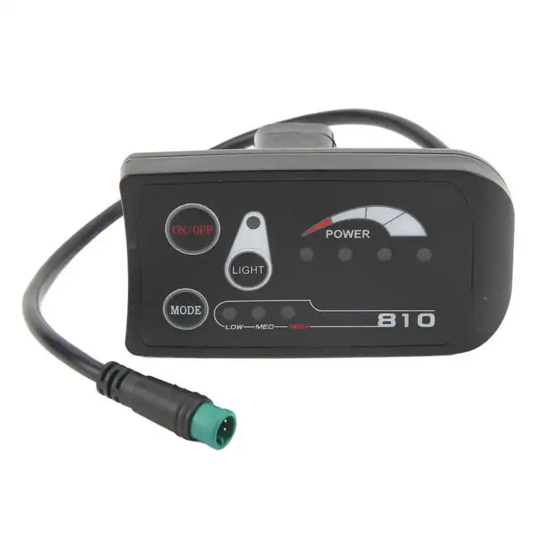 Aramox Ebike Display - 810 LED Control Panel For Electric Bikes & Scooters