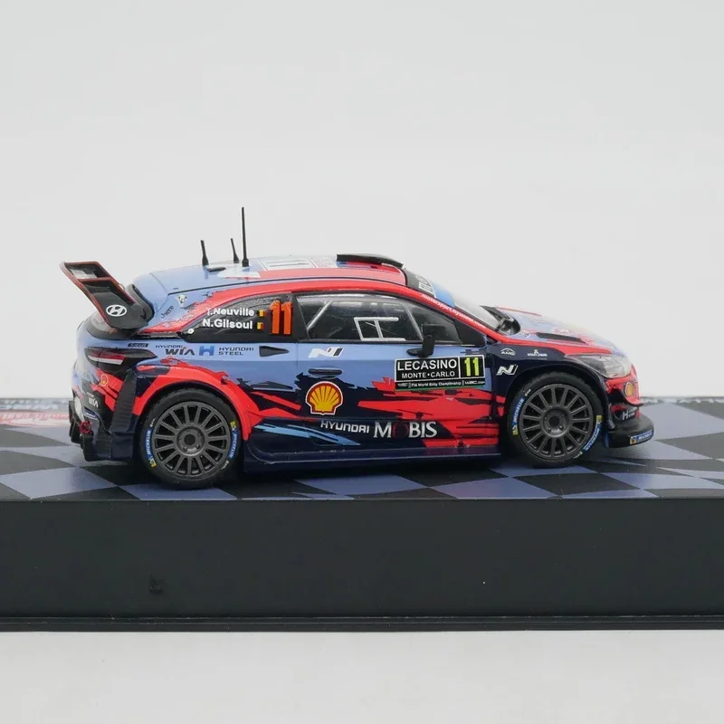 Diecast IXO 1:43 Scale Hyundai I20 WRC 2019 Rally Car Alloy Car