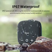 Tribit StormBox Micro 2 Portable Bluetooth Speaker 90dB Loud Sound Deep Bass IP67 Waterproof Camp Small Speaker Built-in Strap - Image 5