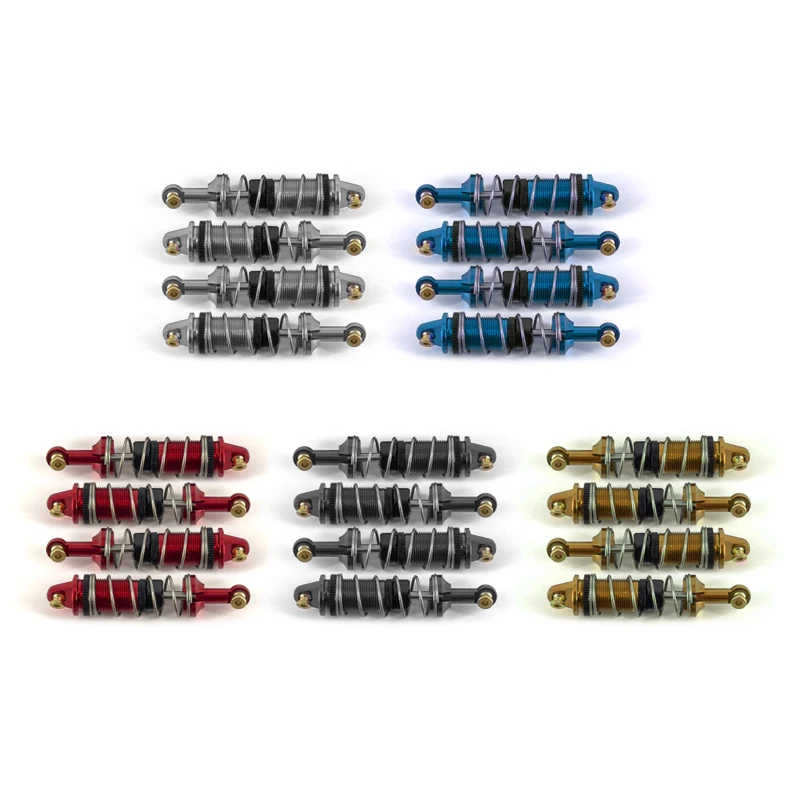 Mjx Hyper Go 1/14 14301 14302 Upgrade Parts Metal Front and Rear Hydraulic Shock Absorbers For  Rc Car CNC Aluminum Accessories