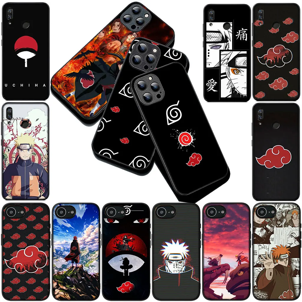 Akatsuki Naruto Pain-Themed Soft Phone Case