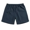 Men Drawstring Short Pants Casual Bermuda Shorts Solid Color Swim Surfing Beachwear Shorts Men's Clothing 3