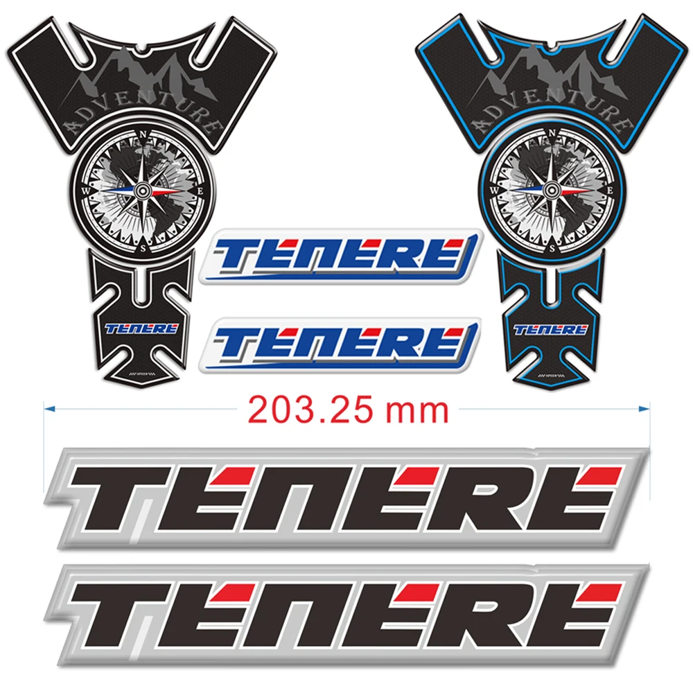 For YAMAHA TENERE XT 1200 ZE 1200XT SUPER Luggage Trunk Tank Pad Protection Stickers Windshield Windscreen XT1200ZE XT1200Z