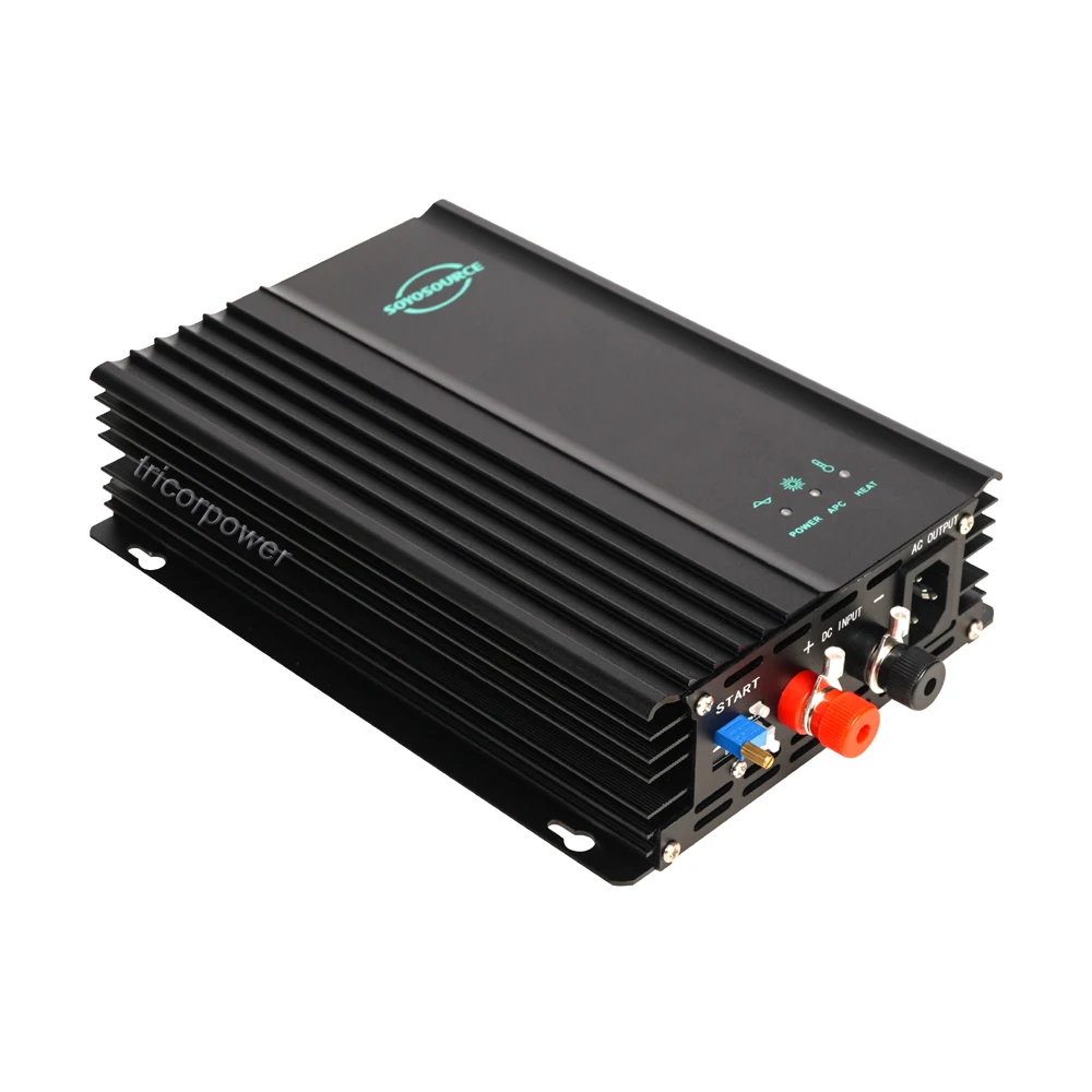 600W 500W Mppt Solar Grid Tie Power Inverter Onda Sinusoidale Pura Per Ingresso Fotovoltaico 16-180V O Batteria 12-96V Uscita Di Potenza Regolabile