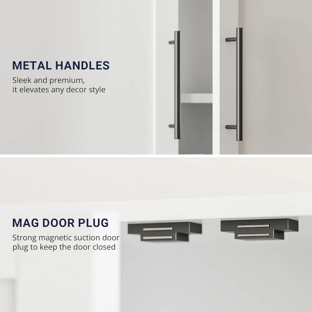 Living Area with Pantry Cabinet