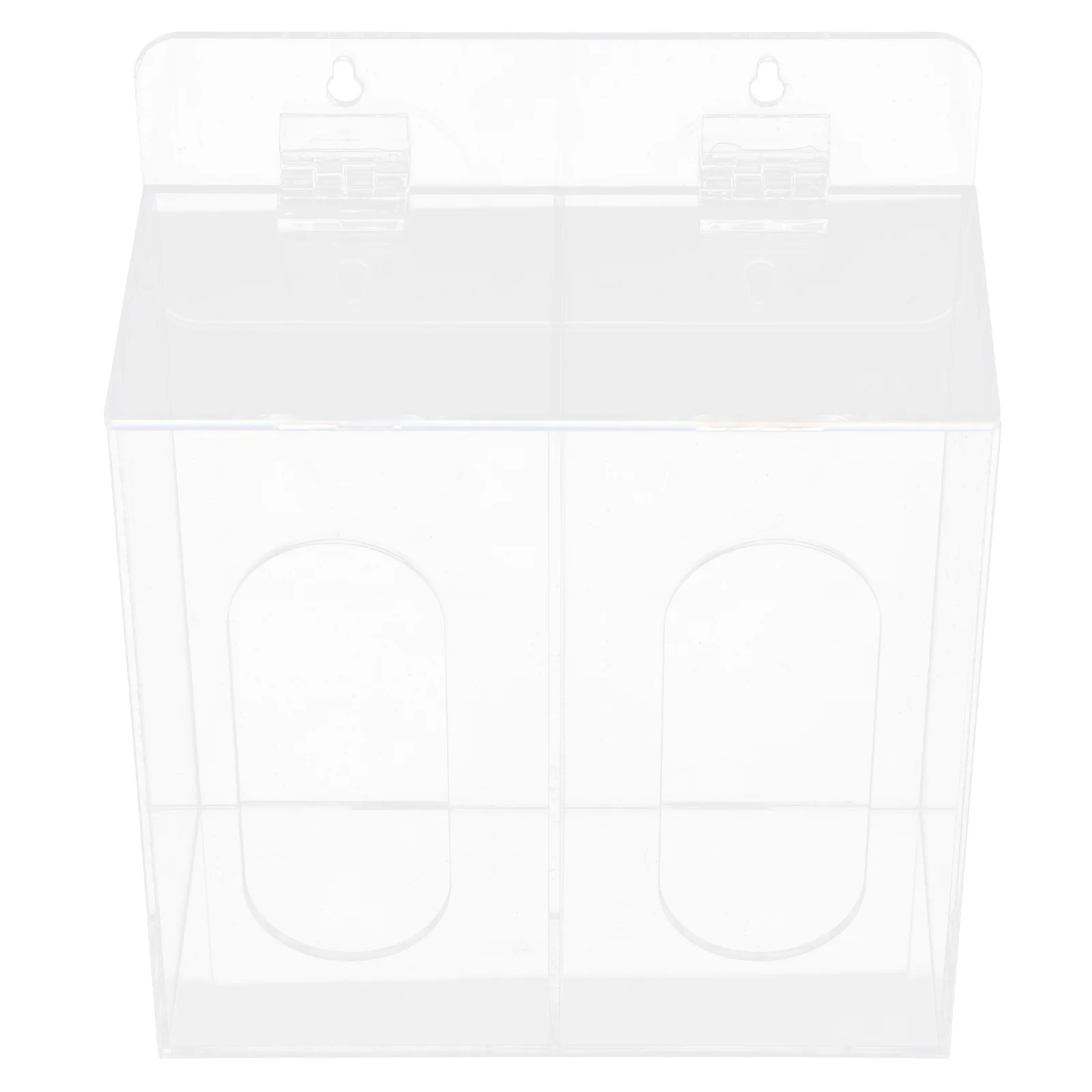 Mask Dispenser Baby Wipes Face Acrylic Container Clear Storage Wall Mounted Case Holder Portable