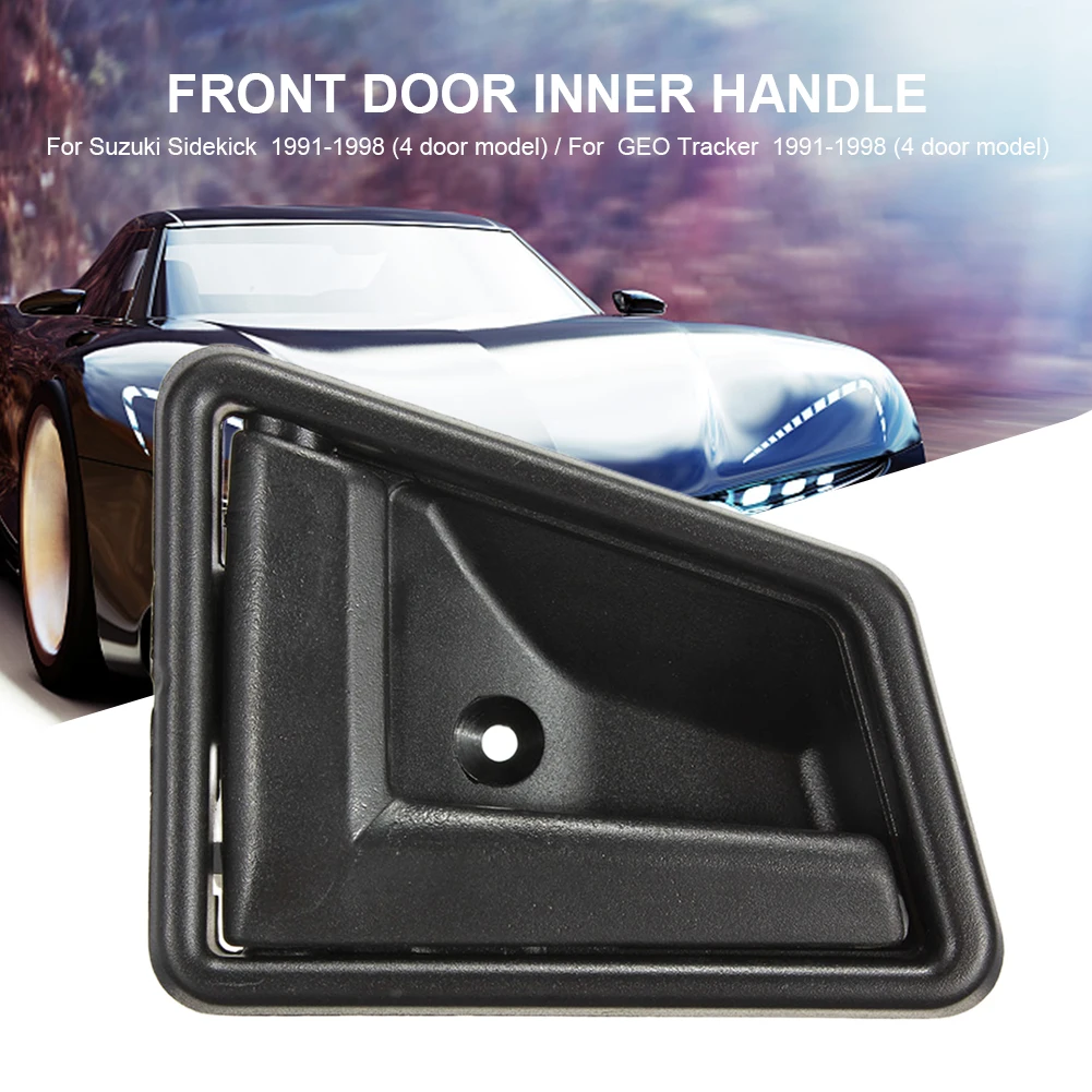 Car Interior Inside Handle Left and Right Door Handle Replacement for Suzuki Vitara 1988-1999 for Sidekick GEO Tracker 1991-1998