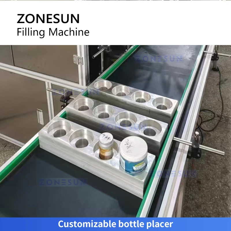 ZONESUN 4 Head Hot Filling Machine Vaseline Filling Machine Heating Mixing Filler ZS-JRF4 - Image 5