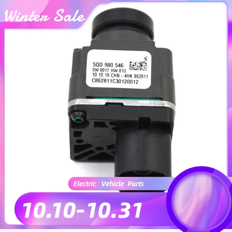 360 Telecamera Panoramica 5 Q0 980 546 A Telecamera Di Retromarcia 5Qd 980 546 Fotocamera Anteriore Per Audi A4 A5 Q3 Q5 Q7 Per Vw Tiguan Passat Atlas