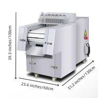 Vegetable Dicer Frozen Buffalo Meat Cutting Machine Beef Cutter 2