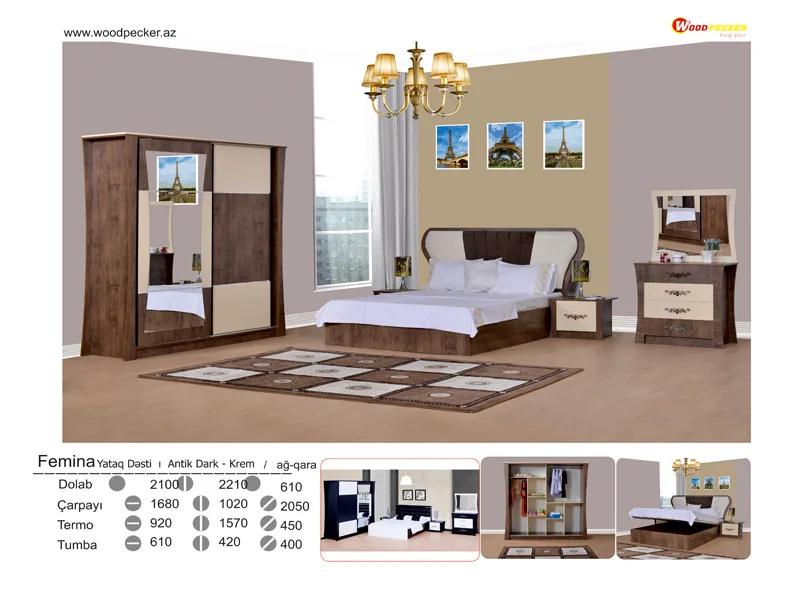 

Femina bedroom set