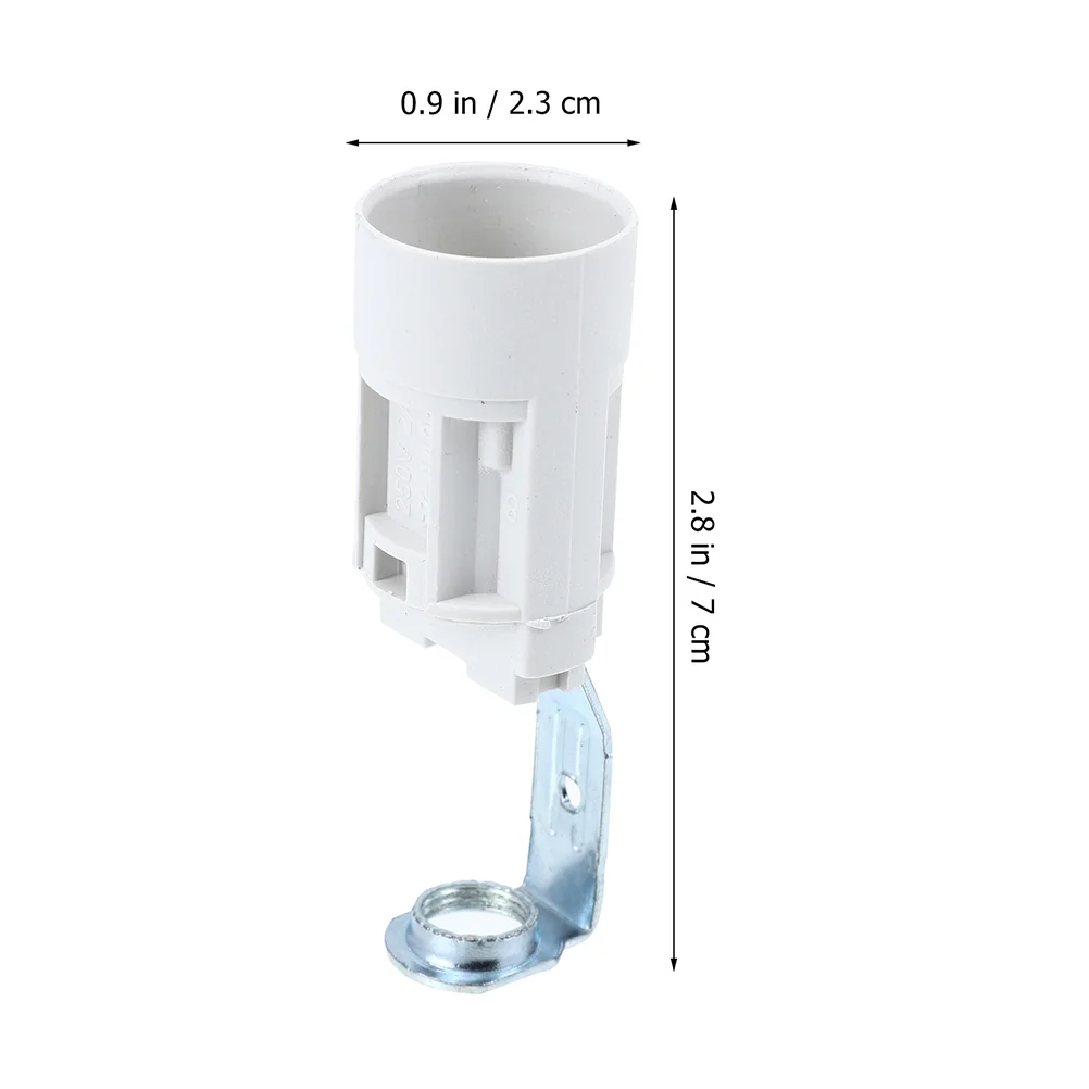 Lamp Holder Lamp Bulb Holder 6pcs Candelabra Screw Socket E14 Socket Lamp Parts Candelabra Bulb Adapter Sockets