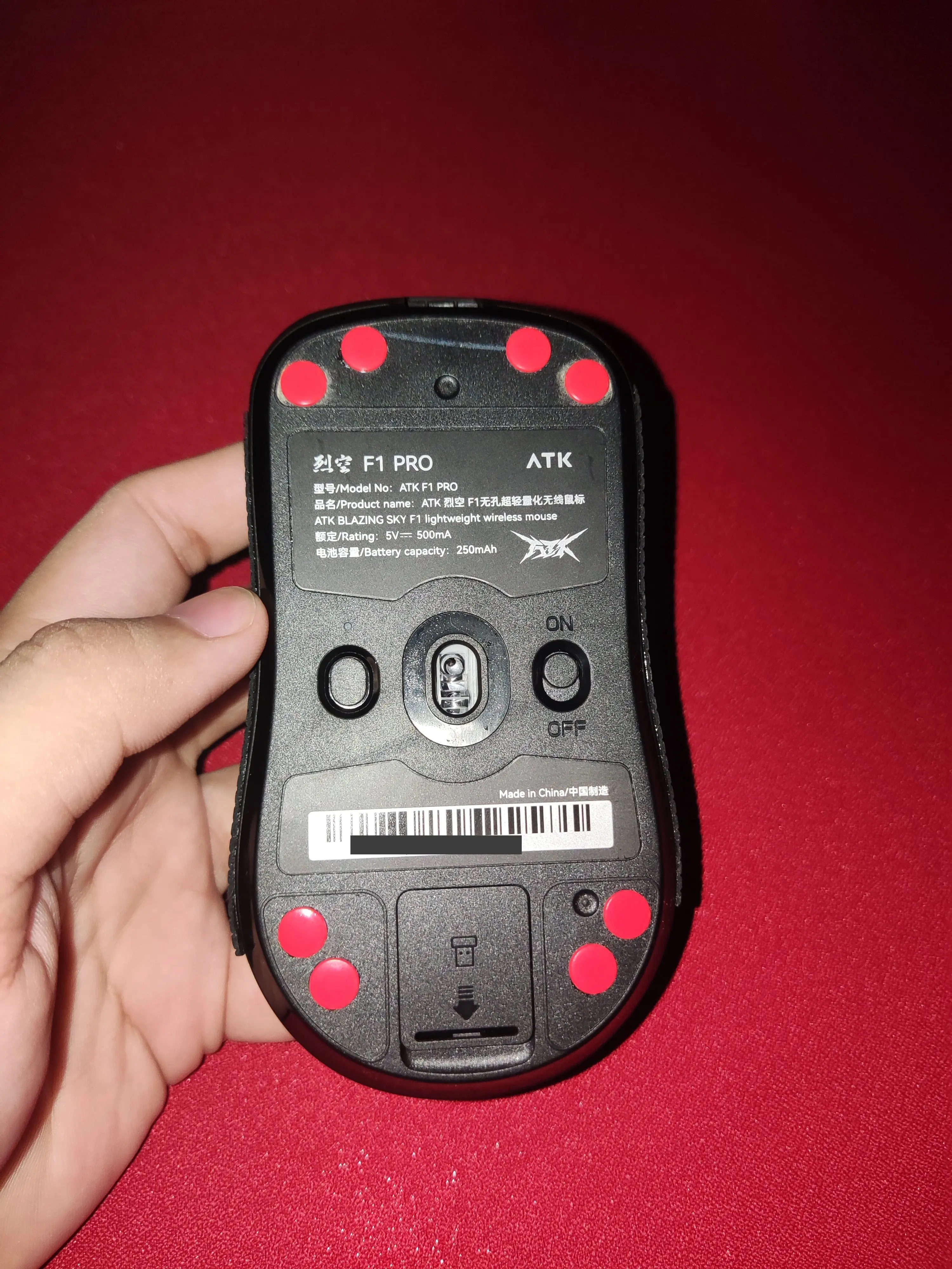 X-Raypad Obsidian DIY マウススケート – ユニバーサル D6.5mm ドット