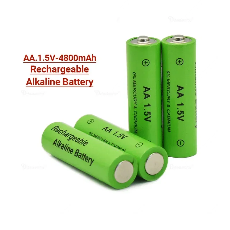 

100% brand new 1.5V AA battery 4800mAh Rechargeable battery NI-MH 1.5 V AA battery for Clocks mice computers toys so on