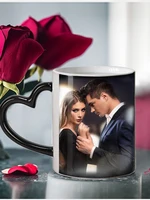 Personalised Magic Mugs Custom Colour Changing Cup Heat Activated Any Image Photo Or Text Printed On Mug Dad Mothers Day Gift 4