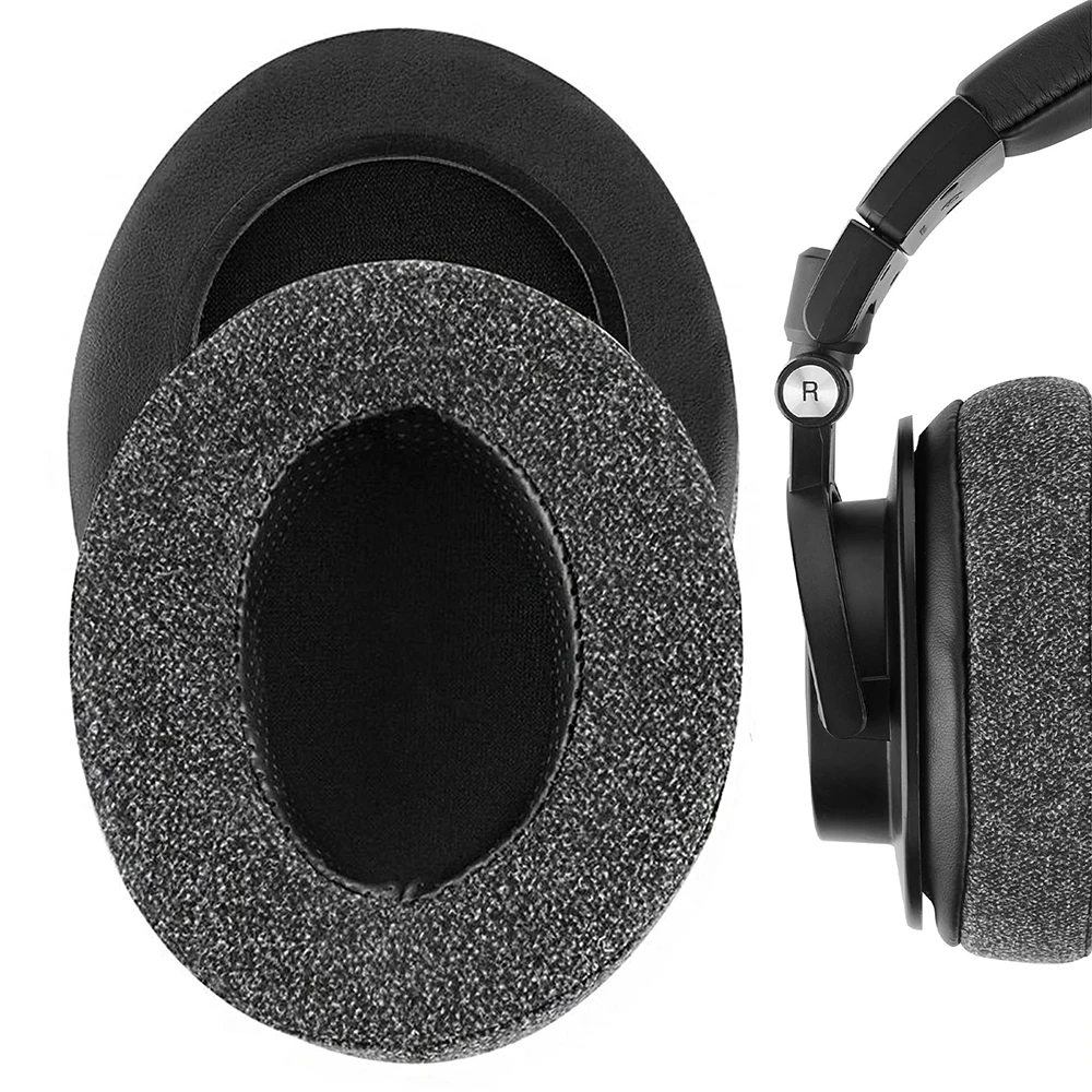 Linen Replacement Earpads Ear Pads For Audio-Technica ATH-WS660BT ATH-G1WL ATH-WS1100IS ATH-BPHS1 ATH-PDG1 ATH-PG1 Headphones