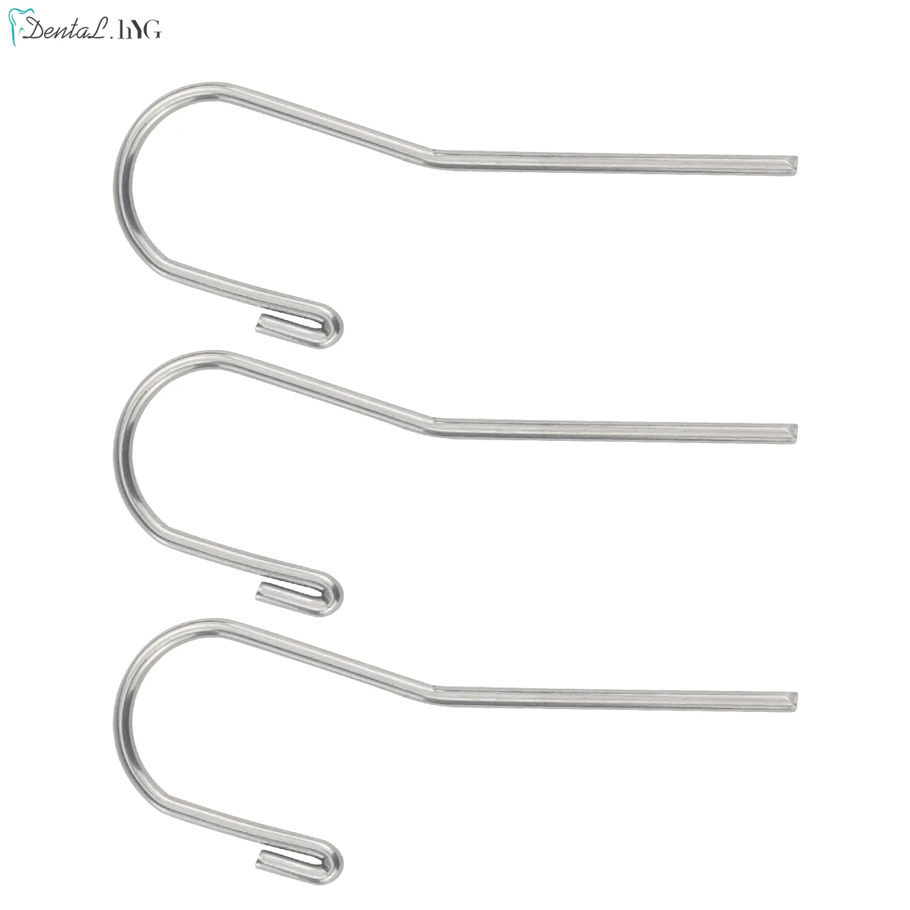 根管測定器,ステンレス鋼,歯科医用ツール,2mm,10ピース/パック