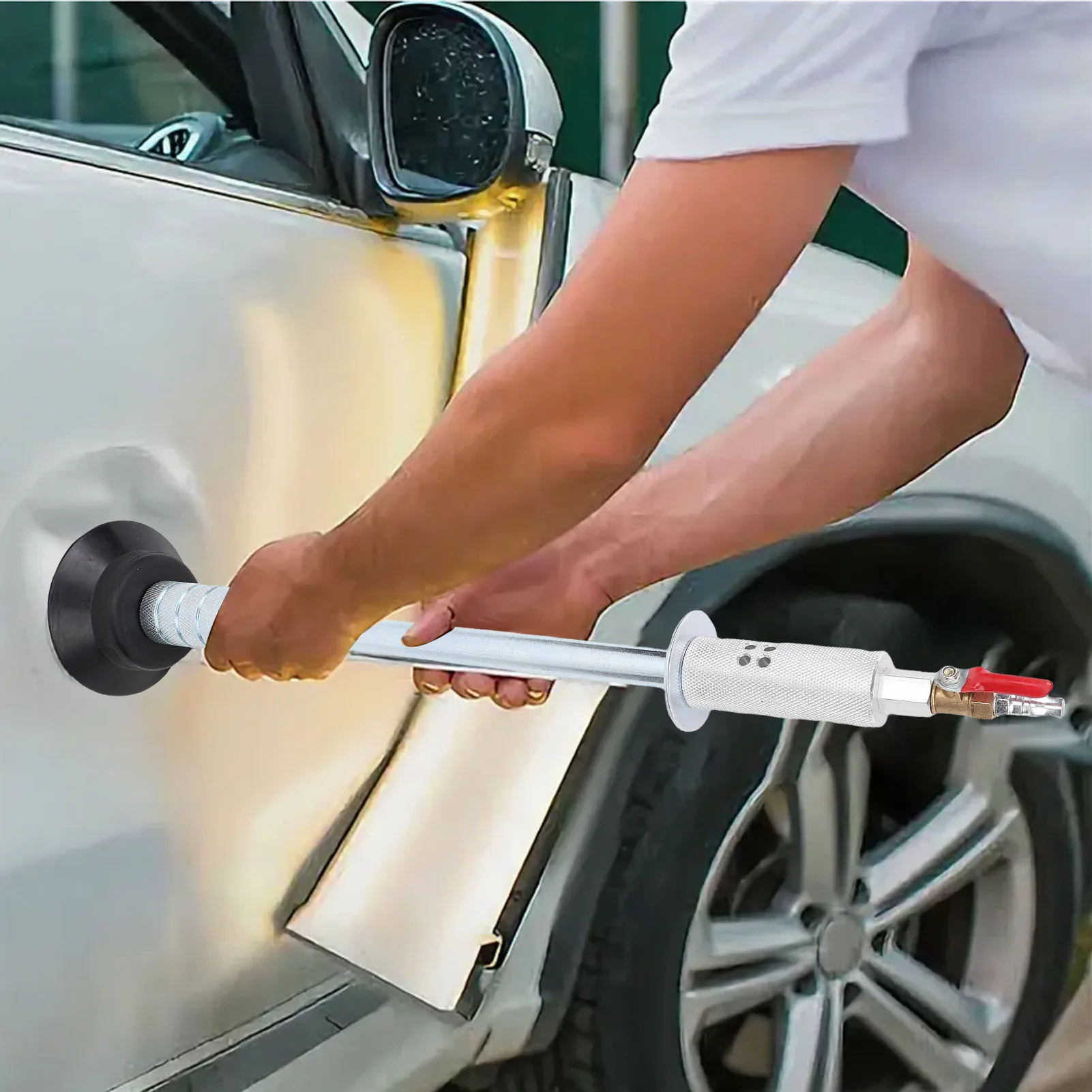 Air Pneumatic Car Dent Puller Wide Application Suction Cup Slide Hammer Dent Puller Easy To Operate Damageless for Vehicle SUV