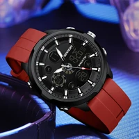 SANDA Digital Men Military Watch 50m Waterproof Wristwatch LED Quartz Clock Sports Watch Male Big Watches Men Relogios Masculino 2
