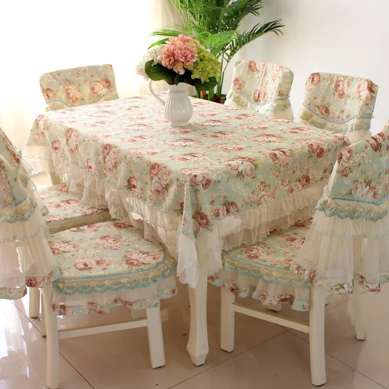 

Fashion Pastoral Weaven crocheted Home hotel dining cotton Table Cloth Rectangular Tablecloth to table covers home decoration