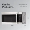 Over-the-Range Microwave Oven, 1.7 Cu. Ft. - 1000W - Auto Reheat, Multi-Stage Cooking, Melt/Soften Feature, Child Safety Lock, L 4