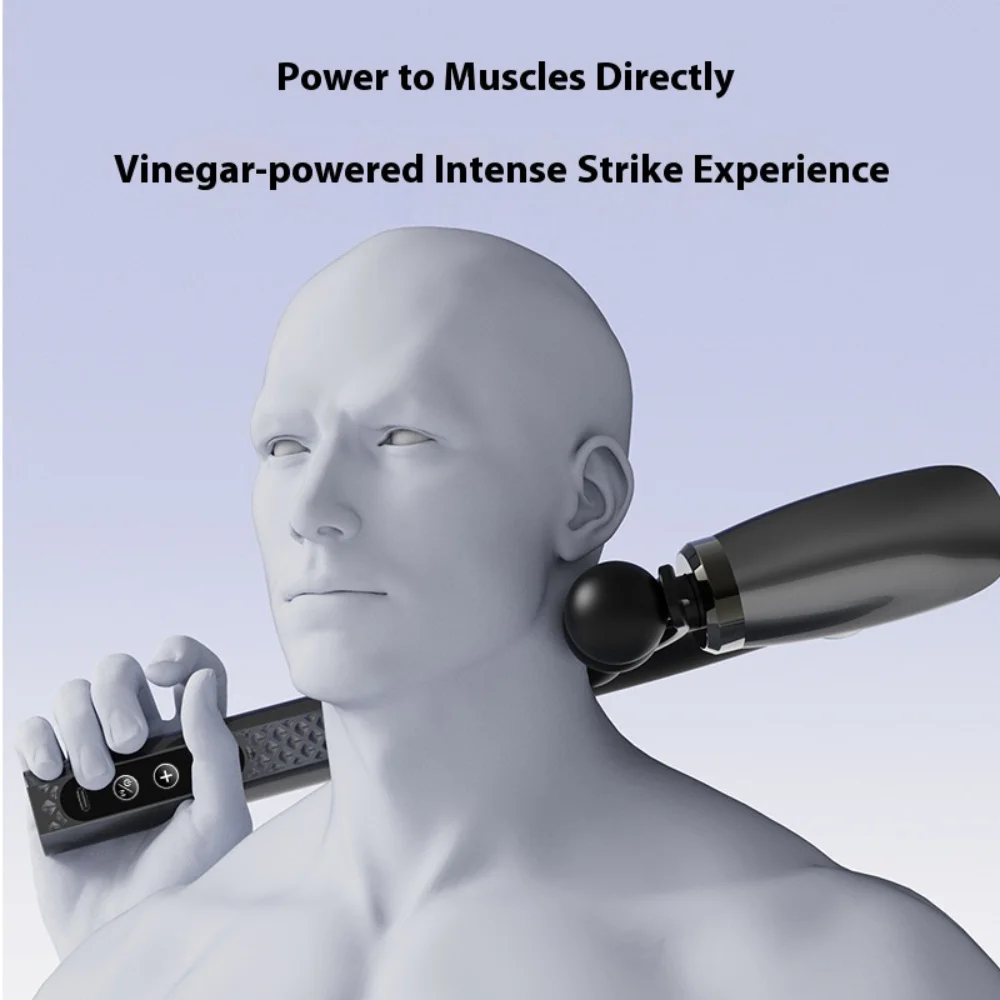 2025 New Smart Fascia Gun Electric Massager Massage Hammer Electric Fascia Gun Home Handheld Hammer Back Artifact Christmas Gift