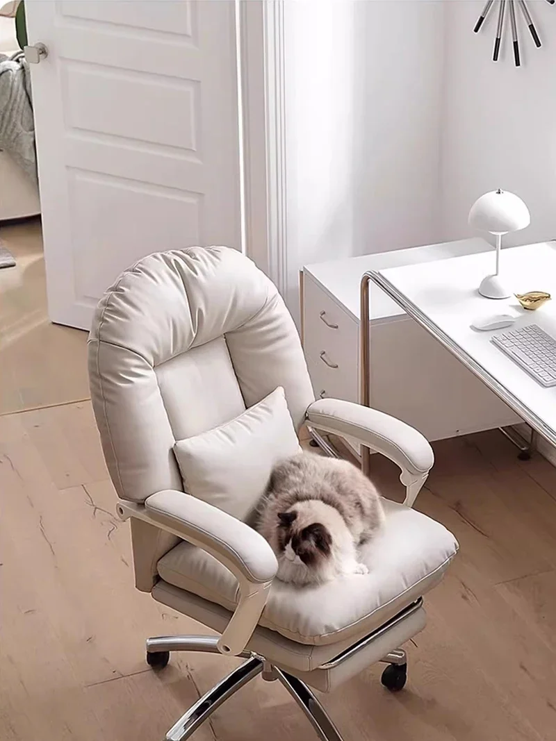 

Backrest Adjustment Gaming Chair PU Leather Rotation Ergonomic Relax Boss Office Chair Bedroom Cadeira Office Furniture