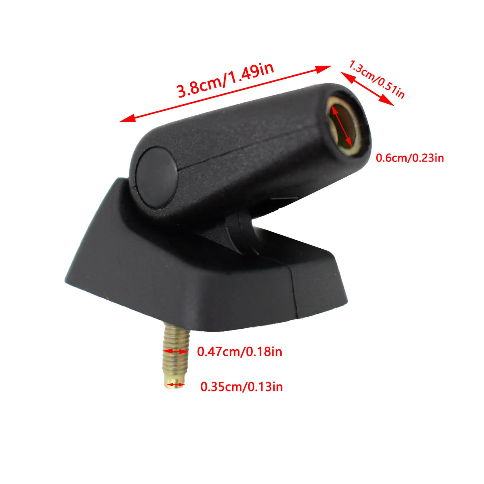 Lot De 2 Bases D'Antenne Auto - Remplacement 656110 - Compatible Peugeot, Citroën, Berlingo, Expert, Etc.