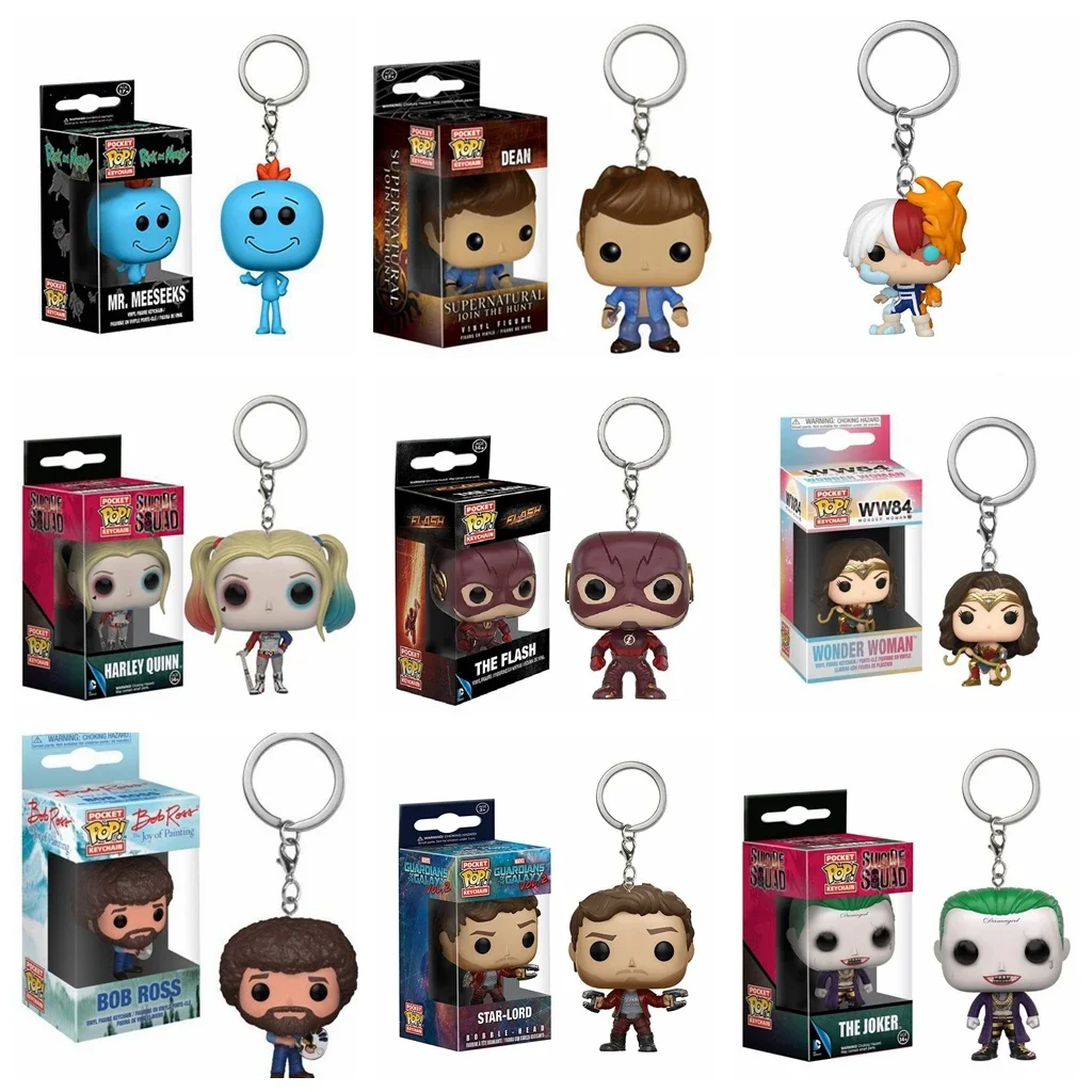thumbnail image 4 of FUNKO POP Guardianes de la Galaxia Grooted Morty Llavero Juguete Escuadrón Suicida Alien Figuras de Acción de Vinilo Juguetes L01 Regalo para Niños, 4 of 5