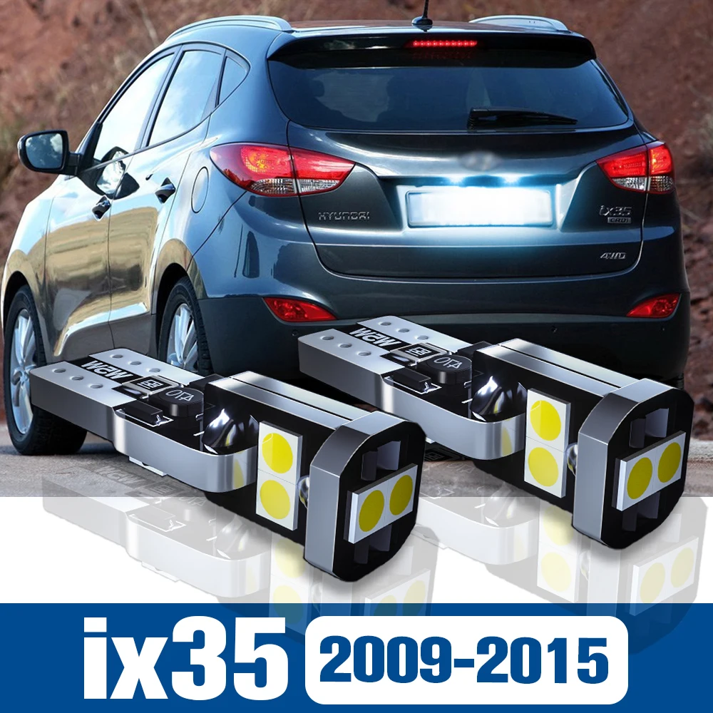 

2pcs LED License Plate Light Lamp Accessories Canbus For Hyundai ix35 2009 2010 2011 2012 2013 2014 2015