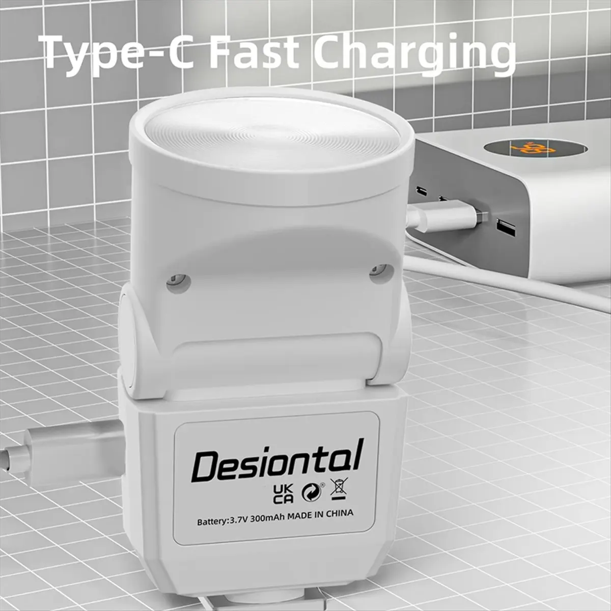 N05R Desiontal F02 DSLR 카메라용 미니 플래시 Type-C 충전 캐논 니콘 파나소닉용 6500K 색온도