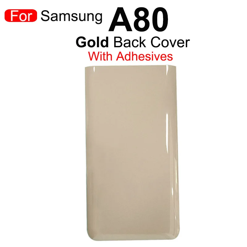 삼성 갤럭시 A80 805F 후면 배터리 커버 하우징 베젤 교체 수리 부품에 대한 1Pcs