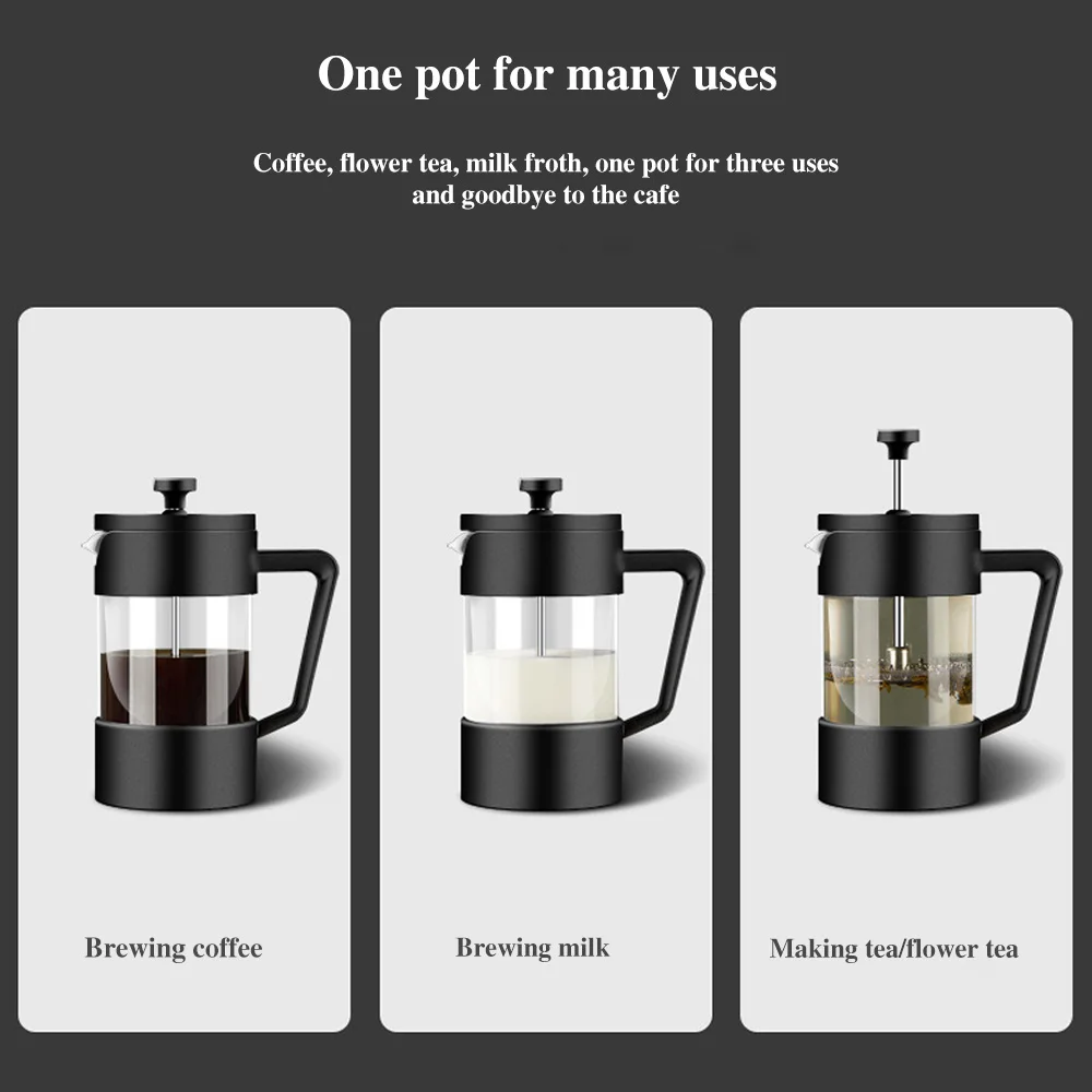 Oxford 1000 ml French Press Coffee and Tea Maker