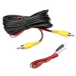 Universal RCA Video Cable for Car Rear View Camera - Extended Length Options for Seamless Connection (Camera AV Cable)