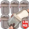 Portable Plastic Soap Case for Travel Container Dish Tray Travel Soap Dish with Drain Portable Soap Holder with Cover 1