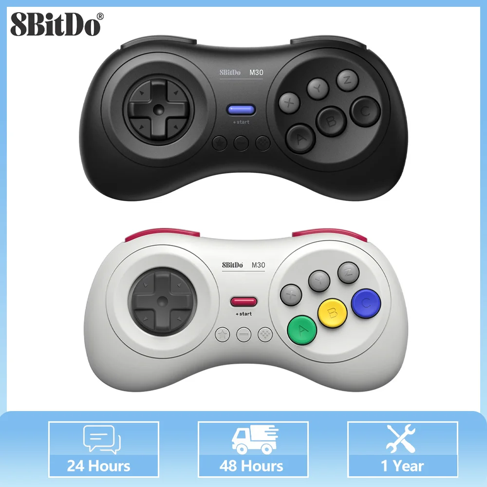 

8BitDo M30 Bluetooth Gamepad Support For Nintendo Switch/Switch Oled/Windows 10/11/Android/Raspberry Pi Controller