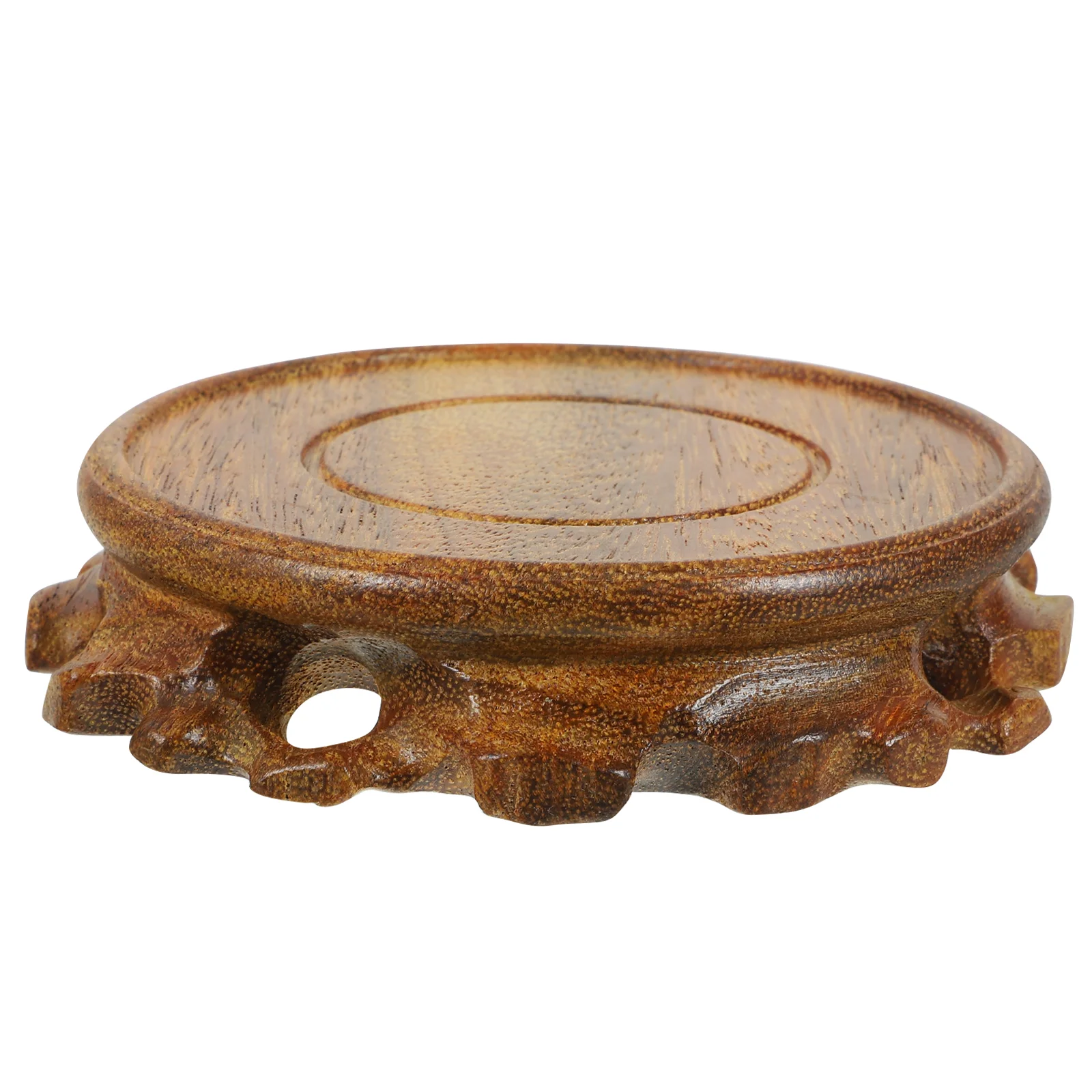 

Display Base Wooden Stands for Decor Plant Shelf Indoor Ornaments Riser Craft Pedestal Vase