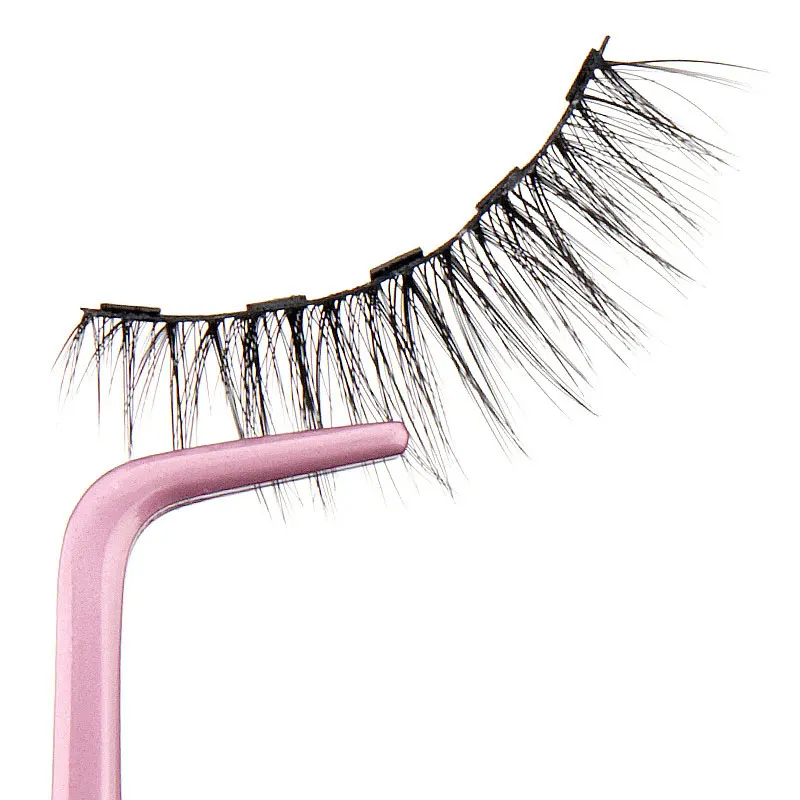 1 Pc Eyelash Comb Tweezers Stainless Steel Anti-Static Non-Magnetic Professional Volume 3D Lashes Extension Tweezers Tools eyelash tweezers