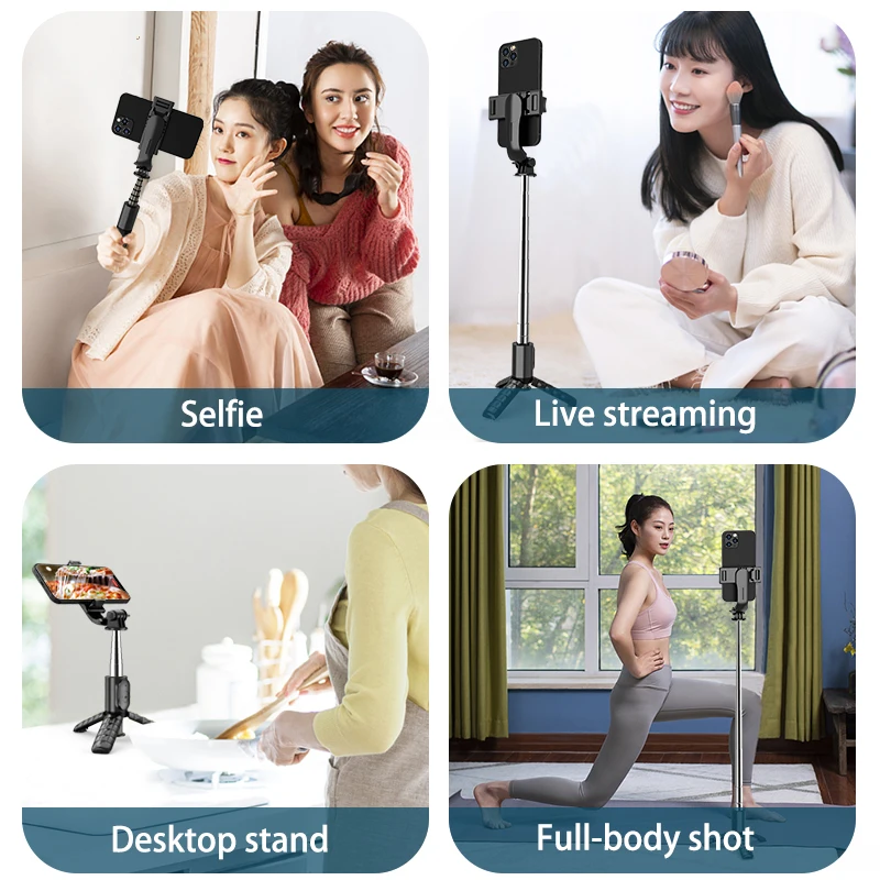 Selfie Stick Foldable Tripod Monopod with Bluetooth Remote Shutter For iPhone IOS Xiaomi Android Phone sports camera selfie stick,selfie stick tripod,cell phone selfie stick,smartphone selfie stick,selfie stick,phone selfie tripod